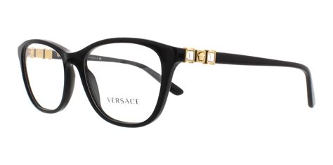 versace women square eyeglasses|versace prescription glasses women's.